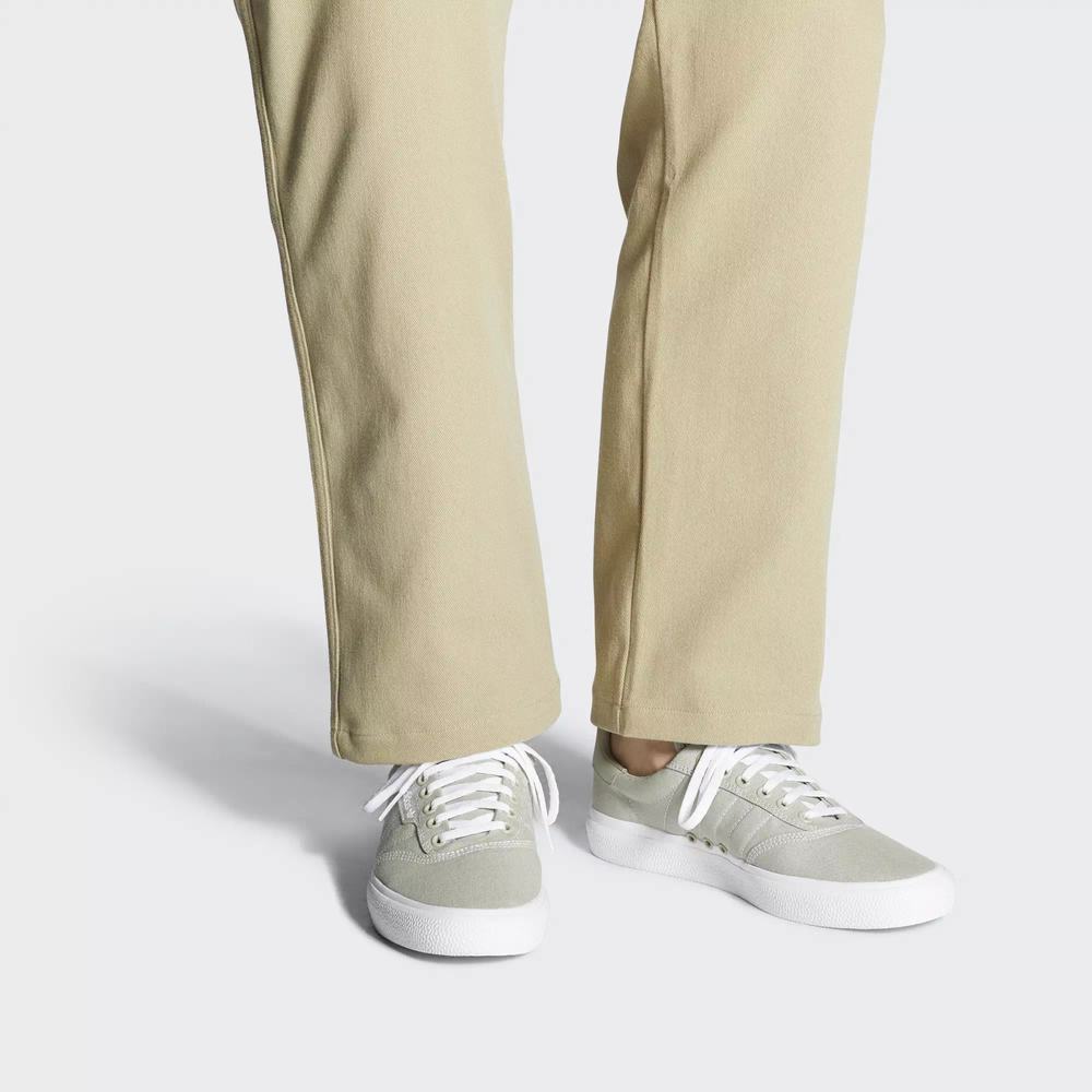 Adidas 3MC Vulc Tenis Grises Para Hombre (MX-93457)